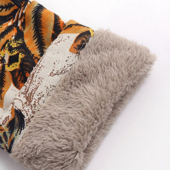 FINAL SALE! ❤️Navy blue floral light zip-up hoodie - Picture 12 of 14